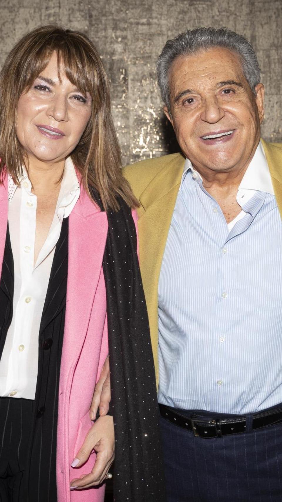 Andrés, junto a su mujer, Juani.