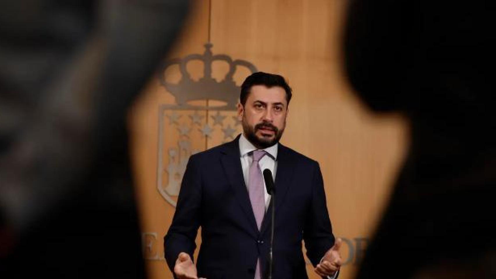 Carlos Díaz-Pache, portavoz del PP en la Asamblea.