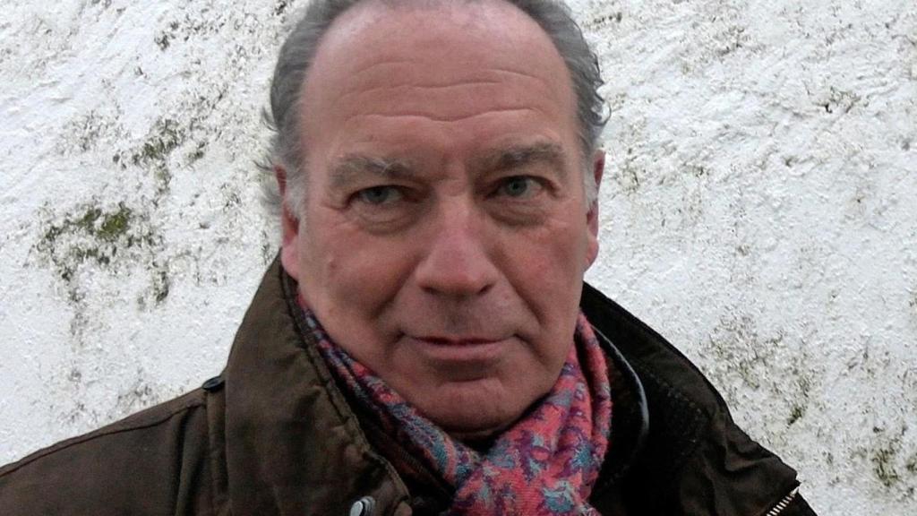 Bertín Osborne durante una aparición en la Plaza de Toros de Las Ventas.