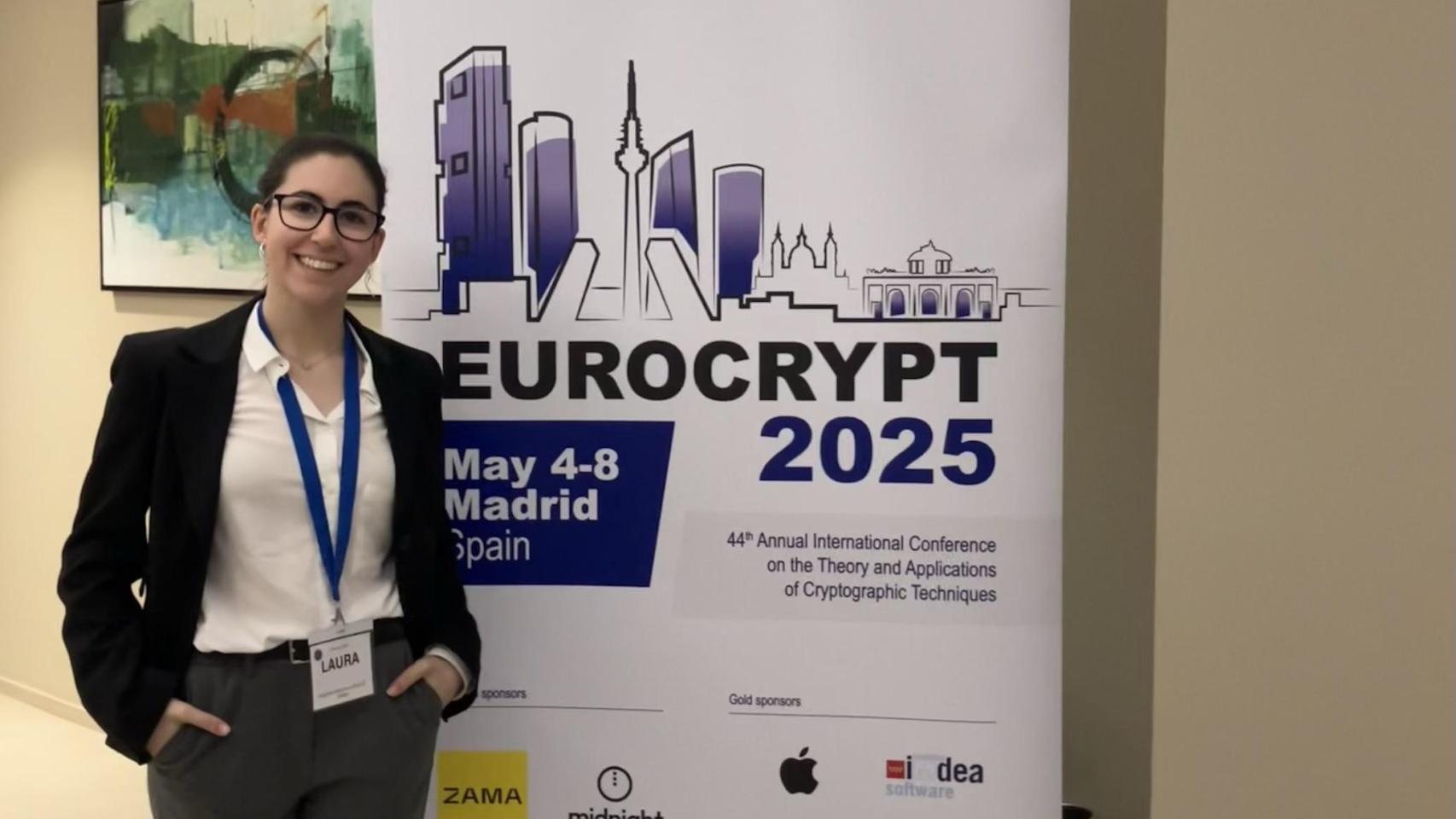 Laura, una de las pocas alumnas del Bachillerato Internacional en Madrid.