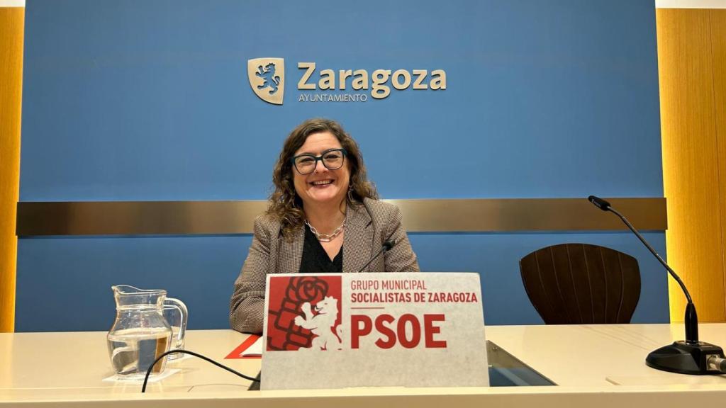 Marta Aparicio, concejal del PSOE en el Ayuntamiento de Zaragoza.