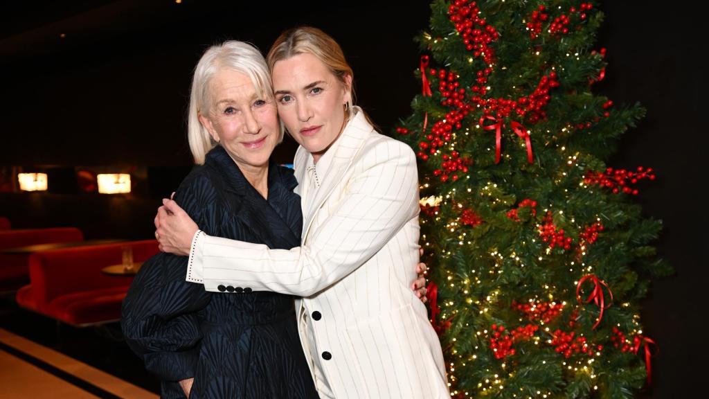 Winslet y Mirren juntas en una fotografía reciente.
