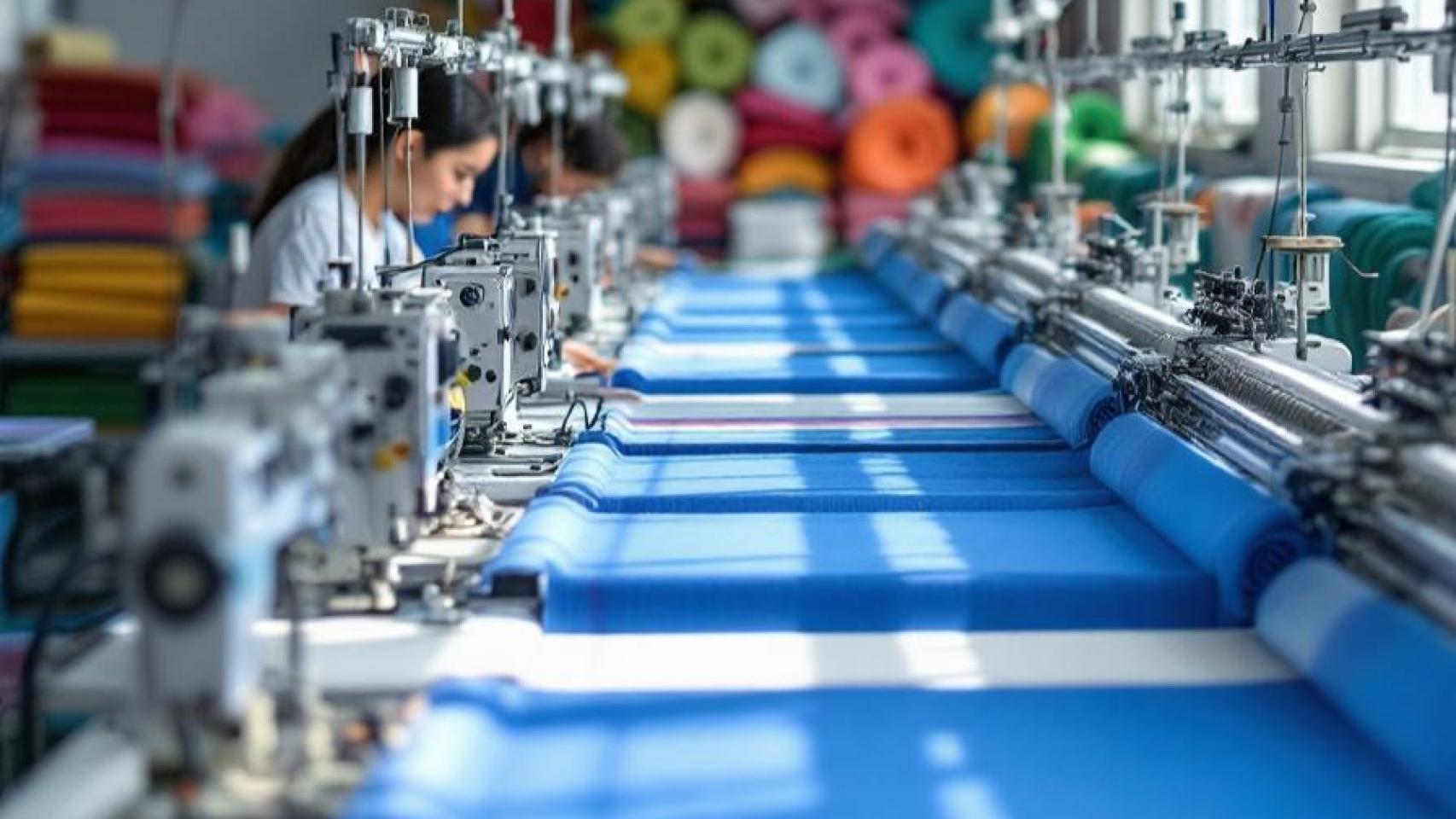 Una trabajadora en una industria puntera de la Comunitat Valenciana.