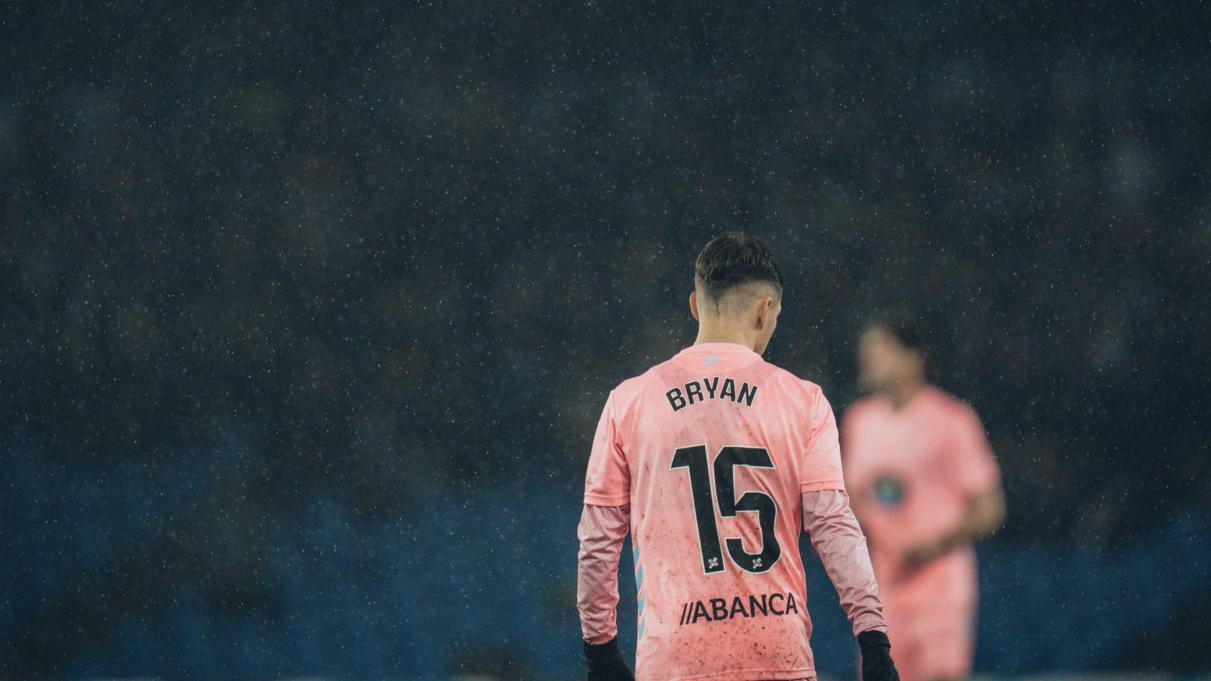 Bryan Zaragoza, durante un partido de Europa League