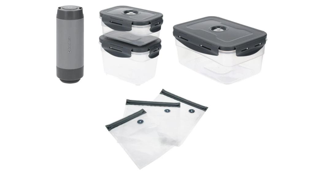 Envasadora inalámbrica de Lidl y accesorios