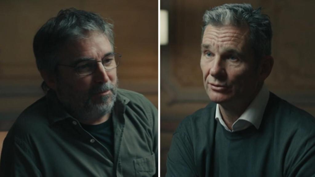 Jordi Évole e Iñaki Urdangarin en un montaje hecho por BLUPER.