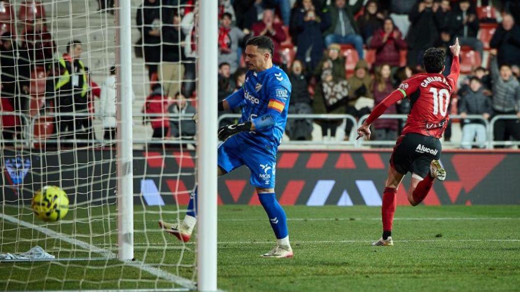 Alfonso Herrero, portero del Málaga CF.