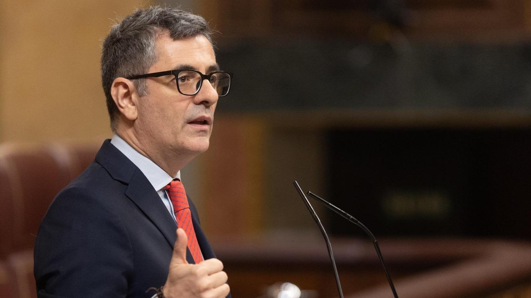 Félix Bolaños, ministro de Justicia.