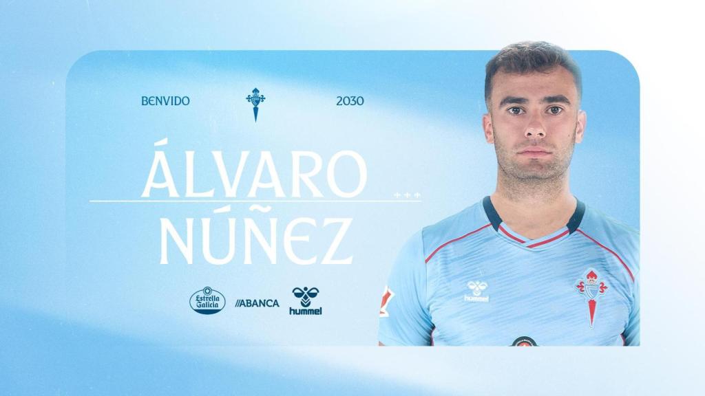 El Celta redondea el mercado de invierno con el fichaje de Álvaro Núñez