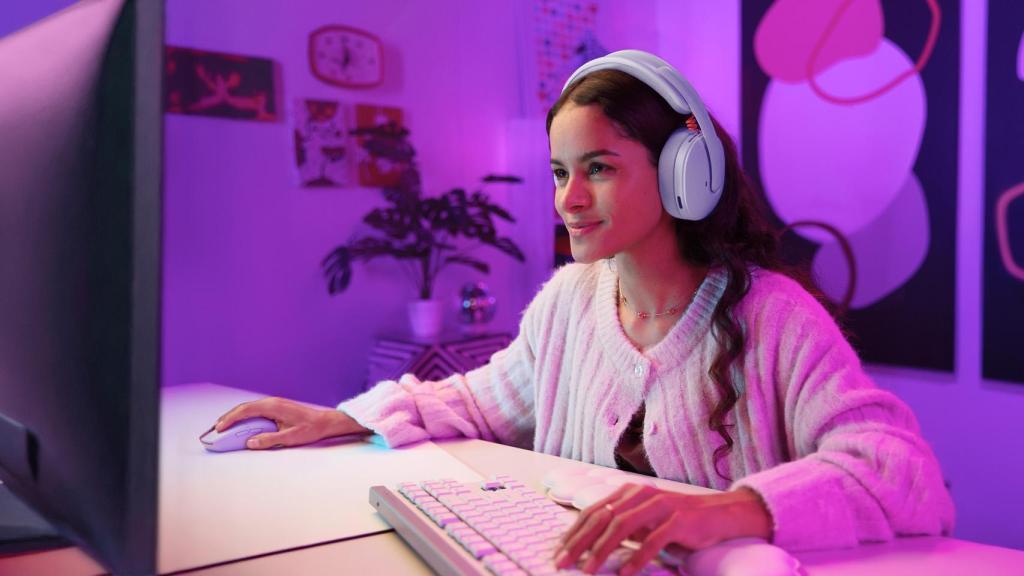 Auriculares de Logitech.