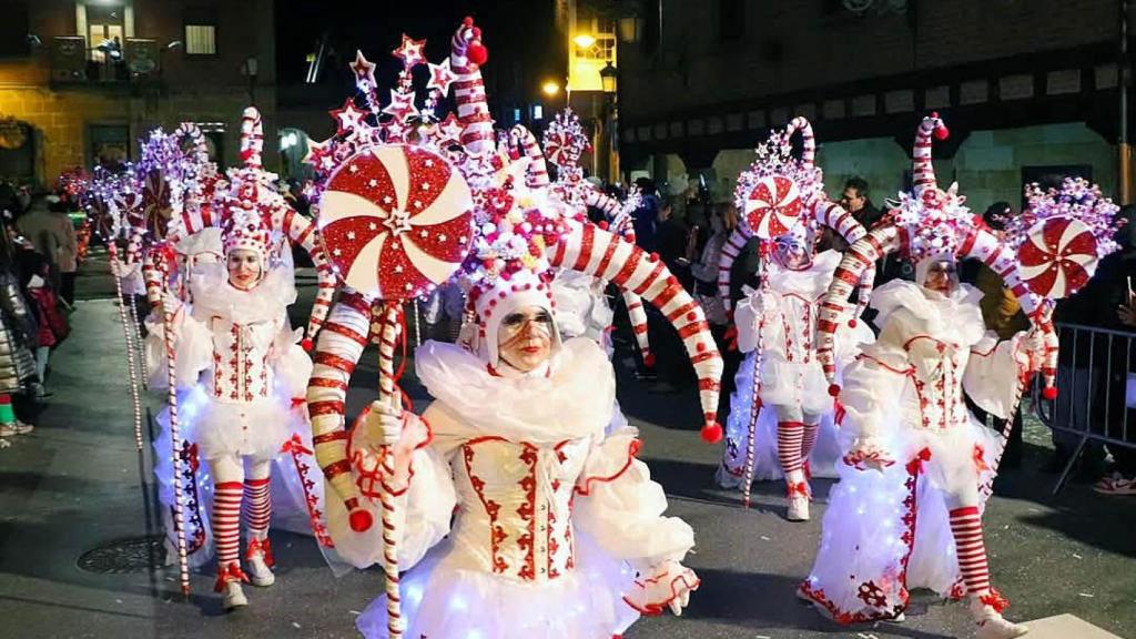 El Carnaval de la Galleta se vive en las calles de Aguilar de Campoo.