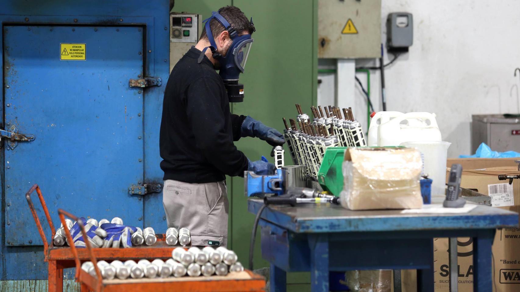 Imagen de archivo de un trabajador.