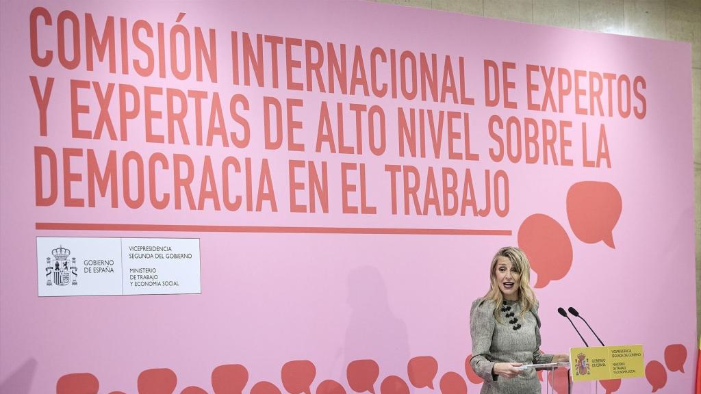 La vicepresidenta segunda del Gobierno y ministra de Trabajo y Economía Social, Yolanda Díaz.