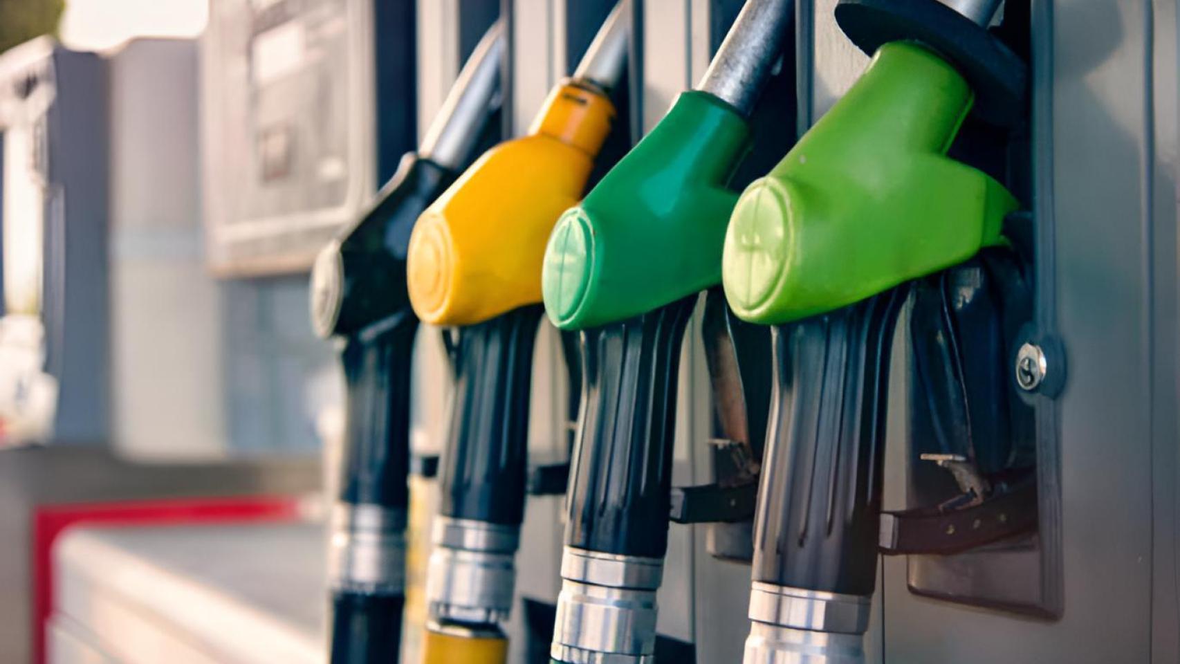 Surtidor de gasolina.