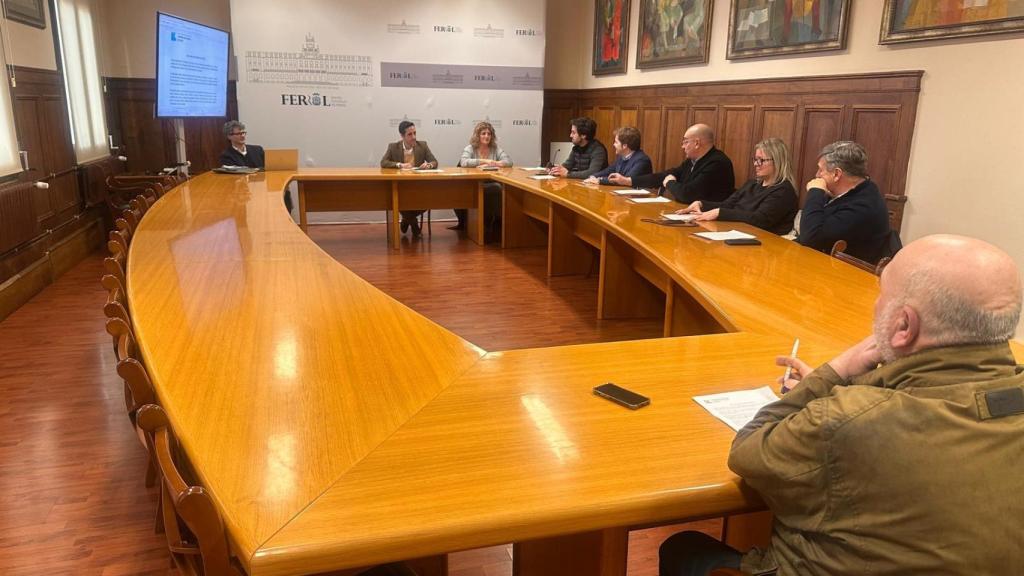 Instante de la reunión.