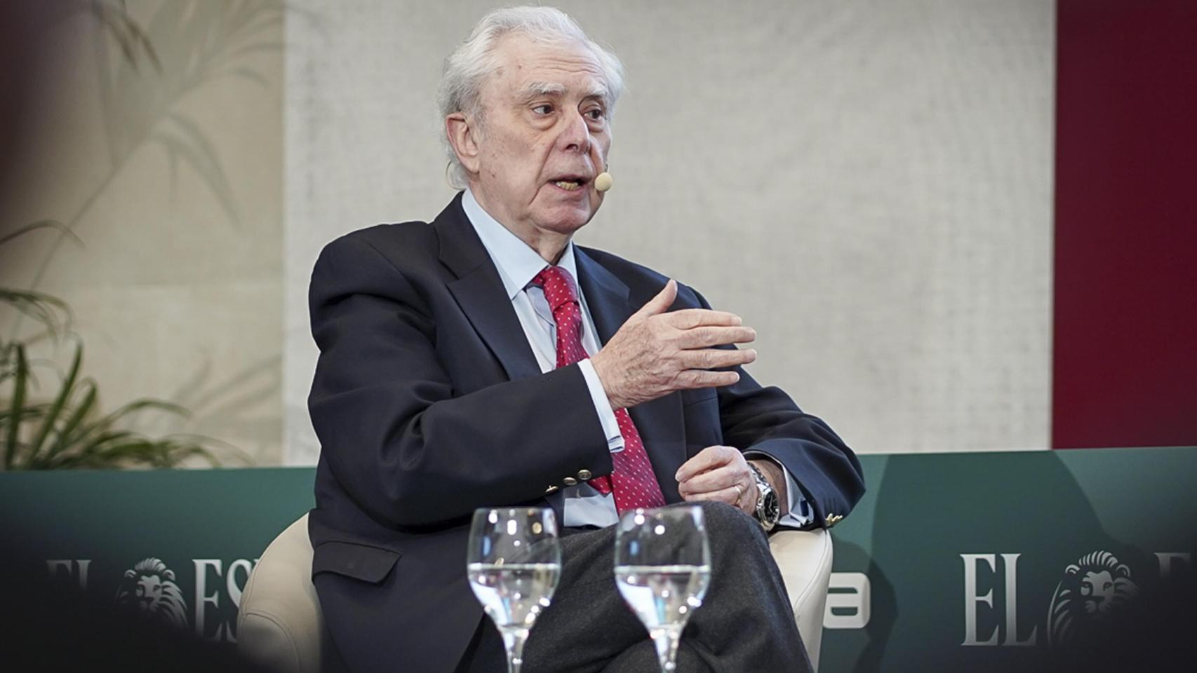 Javier Rupérez en su intervención este martes.