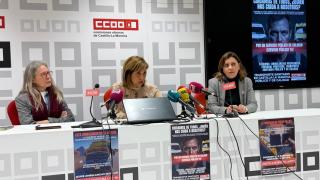 Rueda de prensa de CCOO.