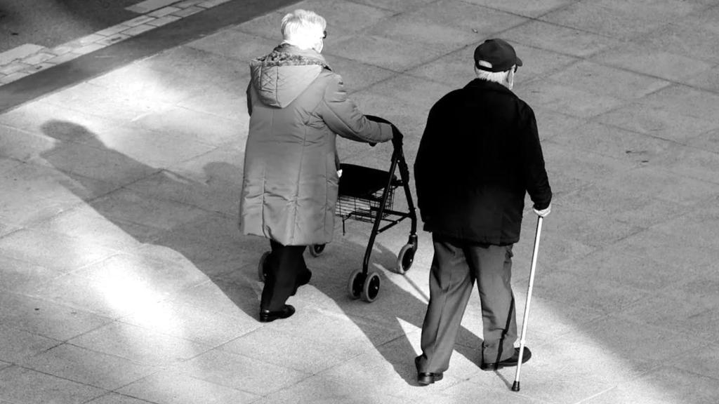 Dos pensionistas españoles.