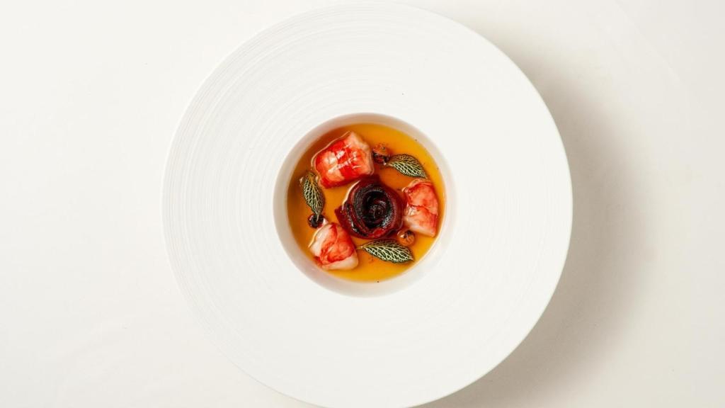 Uno de los platos del restaurante.