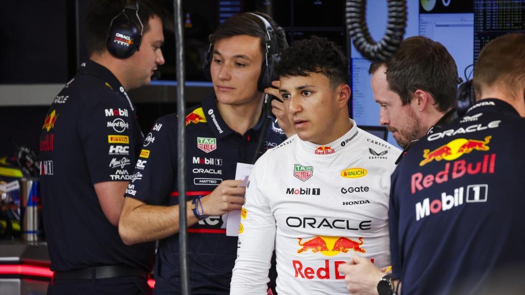 Isack Hadjar, durante el GP de Abu Dabi.