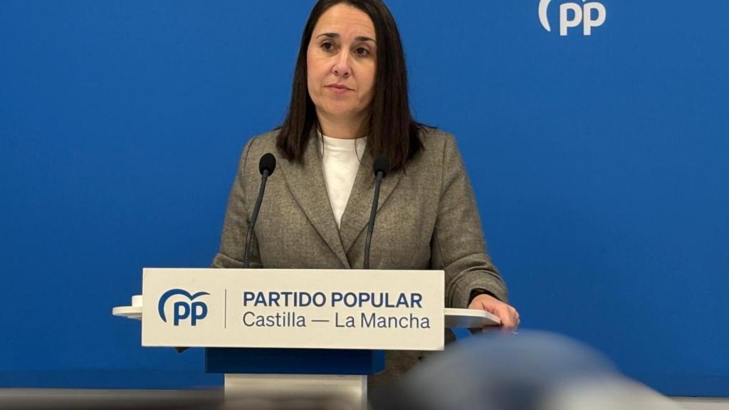 Alejandra Hernández este martes en rueda de prensa.