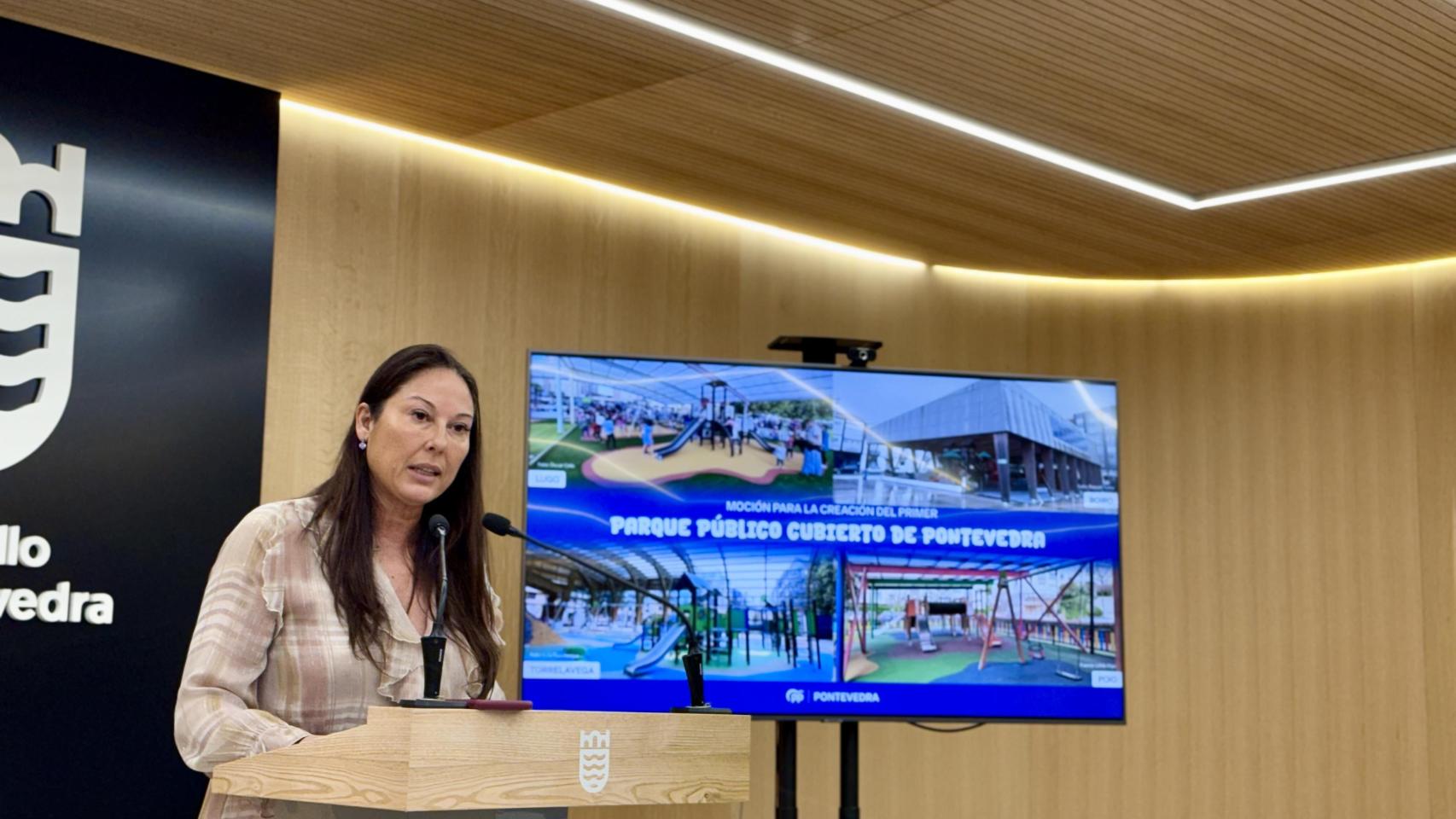 El PP de Pontevedra exige la creación de un parque infantil cubierto