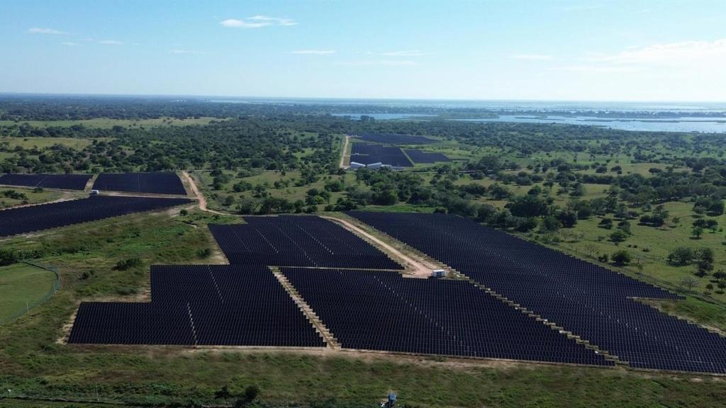 Una planta fotovoltaica Tamarindo de Ecoener en Colombia.
