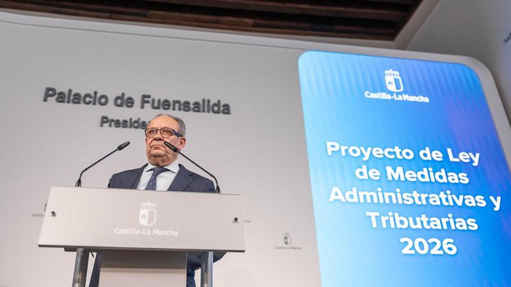 Juan Alfonso Ruiz Molina este martes en rueda de prensa.