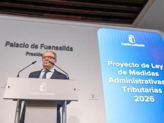 Juan Alfonso Ruiz Molina este martes en rueda de prensa.