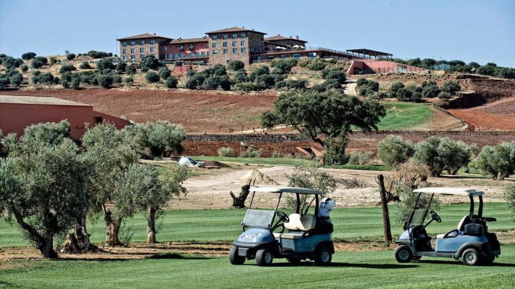 Pista de golf del hotel.