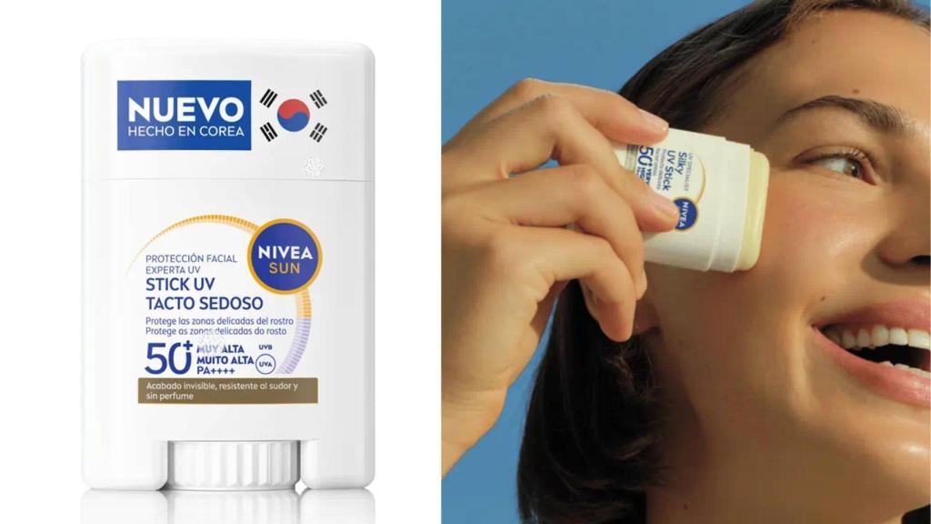 Imagen del Stick UV SPF 50+ de Nivea.