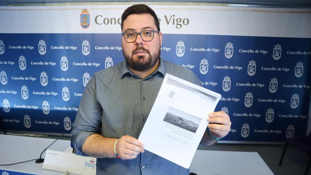 Xabier P. Igrexas, portavoz municipal BNG Vigo