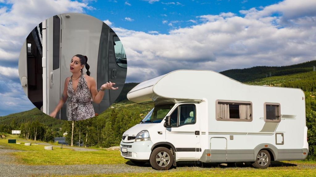 Imagen de la vendedora desde las redes.