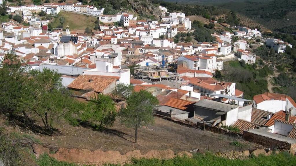 Vista aérea de Fuencaliente.