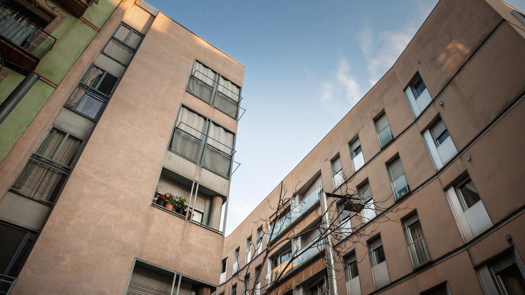 Varios bloques de viviendas.