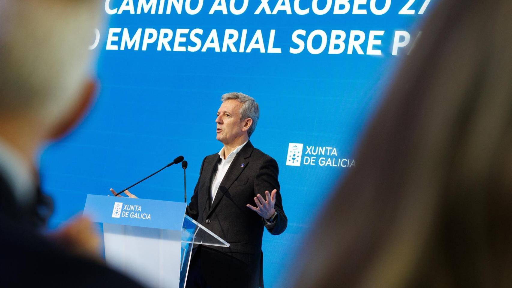 Alfonso Rueda llama a implicarse en el Xacobeo 2027: Tiene que ser el año grande de Galicia