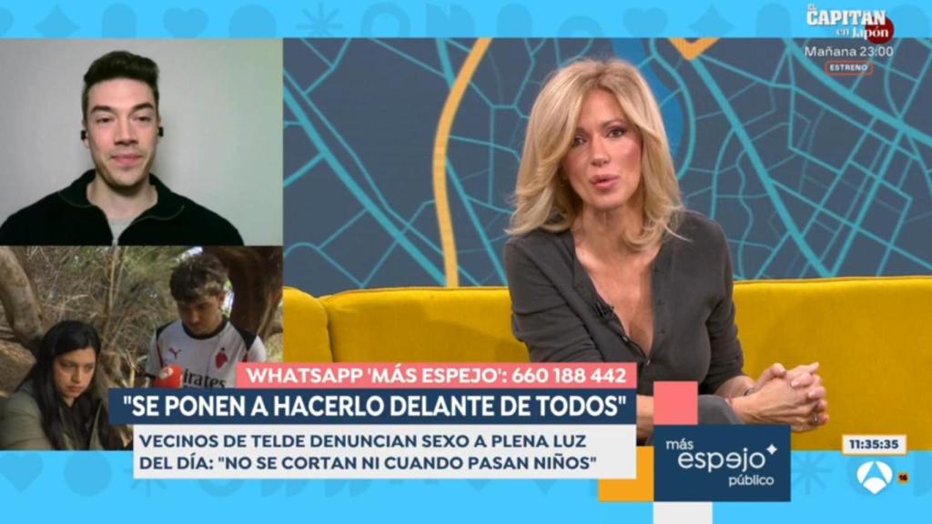 Susanna Griso entrevista a 'Trakatrá', conocido como 'la reina del cruising'.