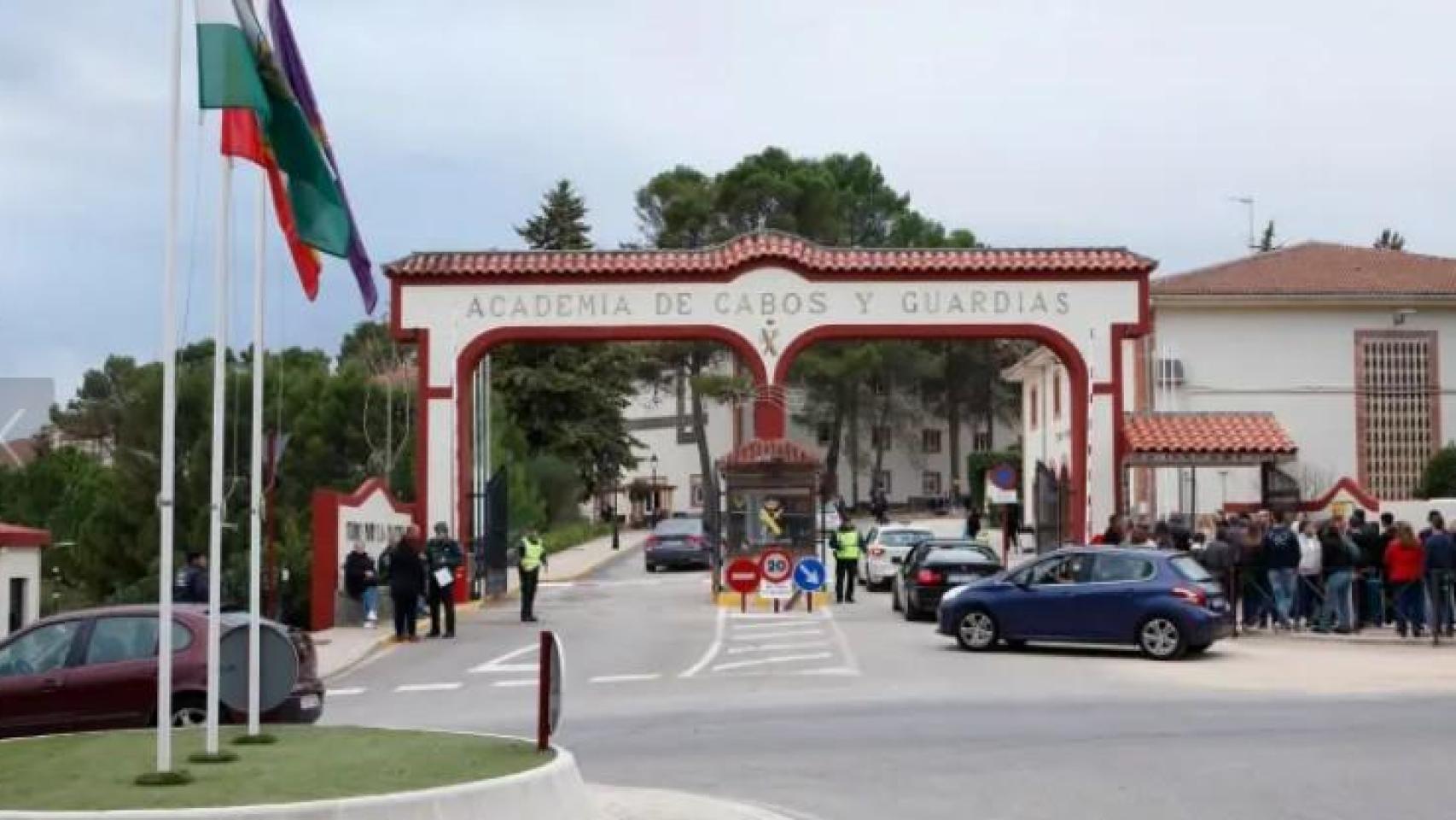 Una imagen de archivo de la Academia de Baeza de la Guardia Civil.