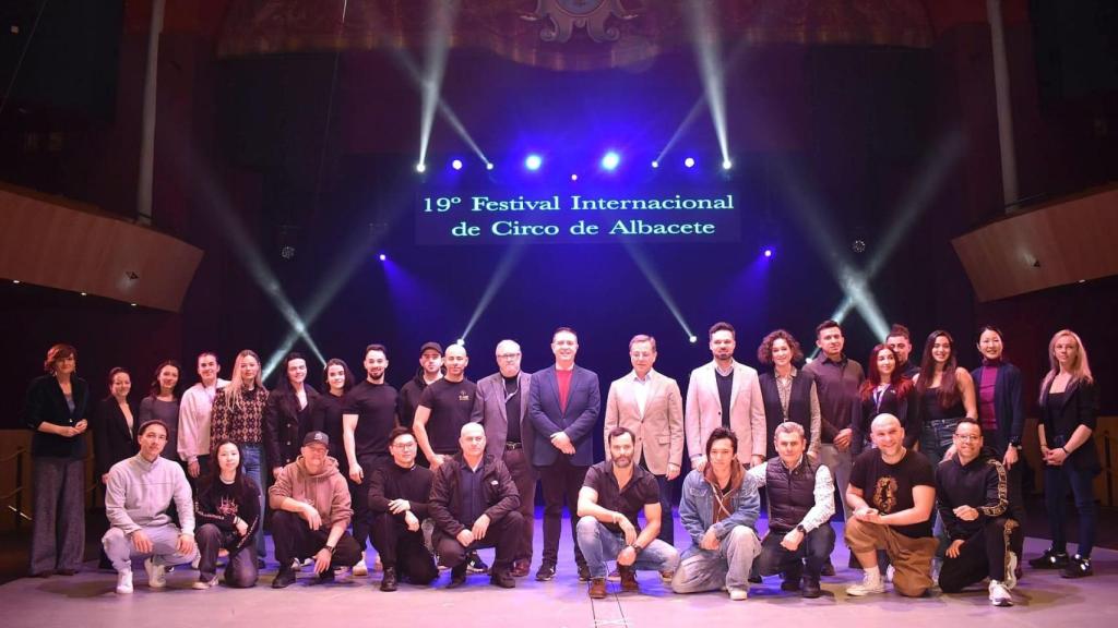 Presentación del XIX Festival Internacional de Circo de Albacete. Foto: Diputación.