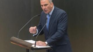 El portavoz de Vox en el Ayuntamiento de Madrid, Javier Ortega Smith.