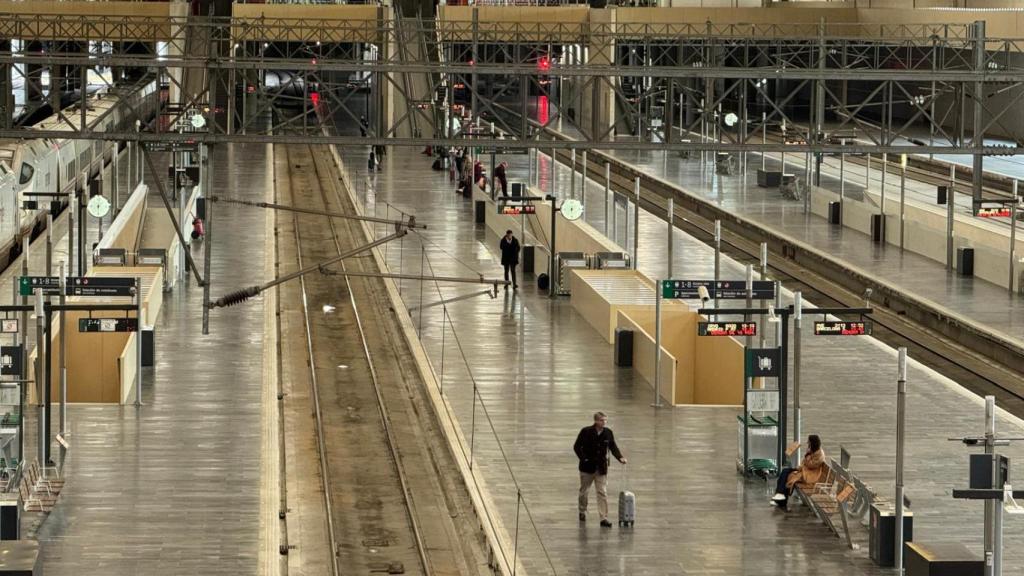 La estación de Delicias, en Zaragoza.