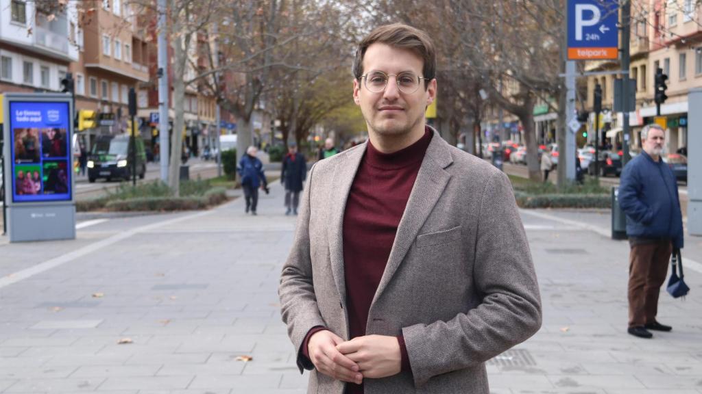 Jorge Pueyo, candidato de Chunta Aragonesista.