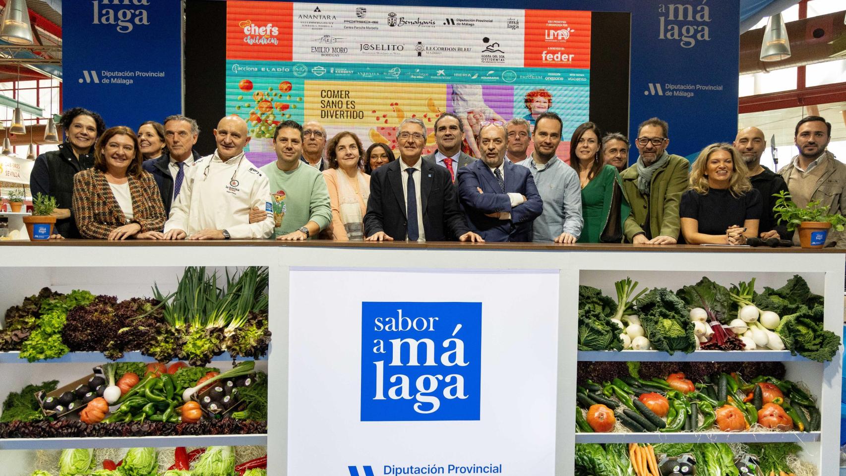 La presentación del evento en Málaga.