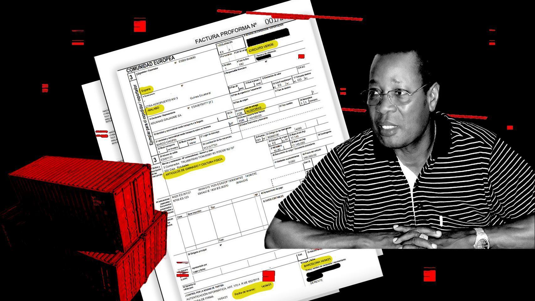 Alejandro Envoro Ovono, presidente de Punta Europa Aviación y mano derecha de Obiang