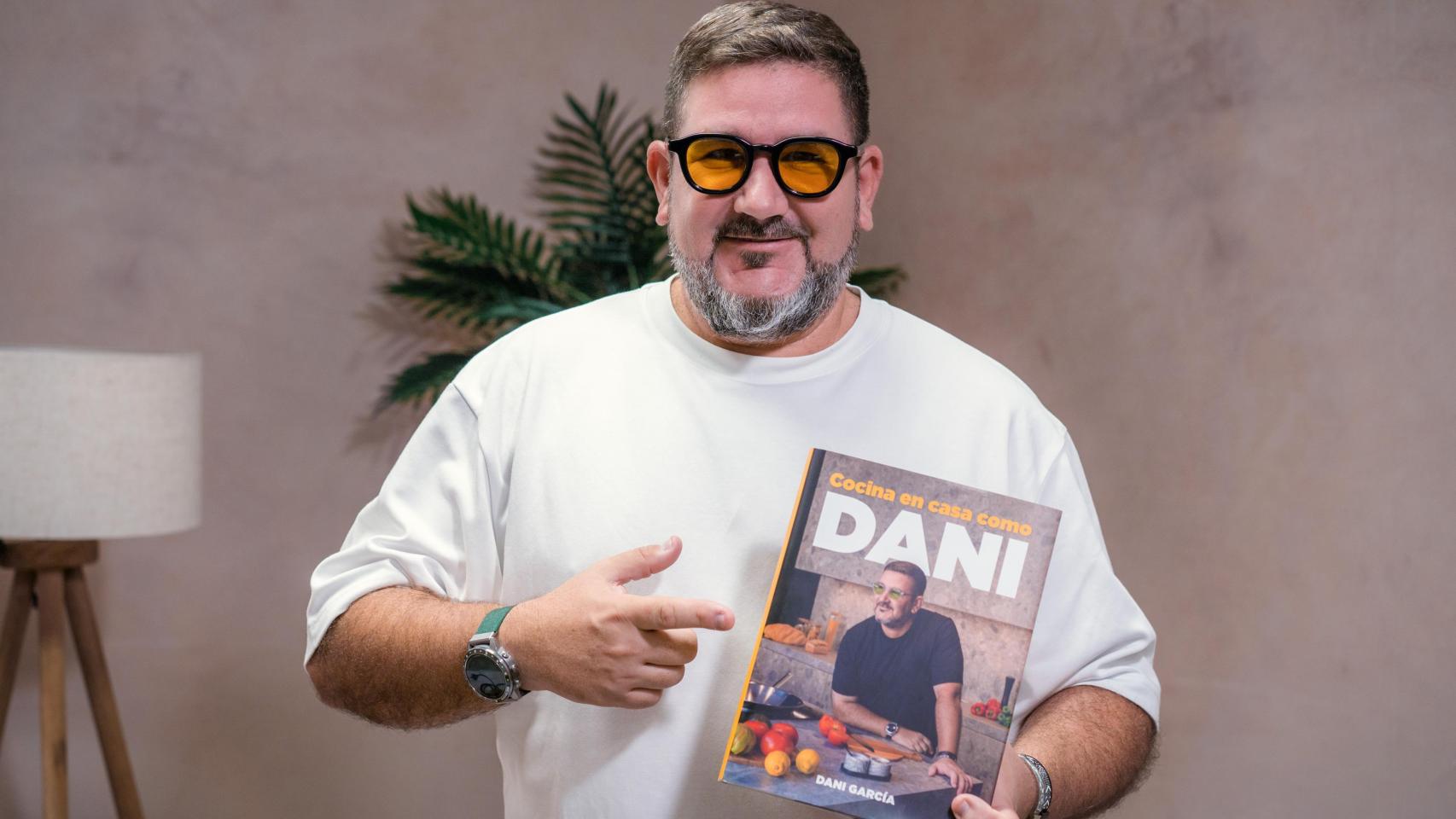 Dani Garcia presenta su nuevo libro, 'Cocina en casa como Dani'.