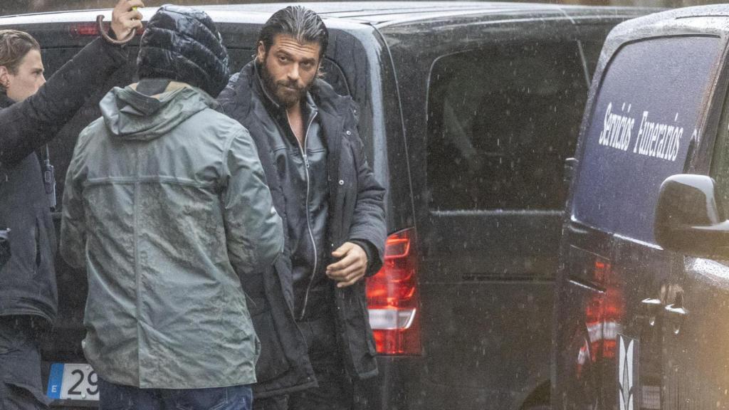 Can Yaman en le rodaje de 'El laberinto de las mariposas'.