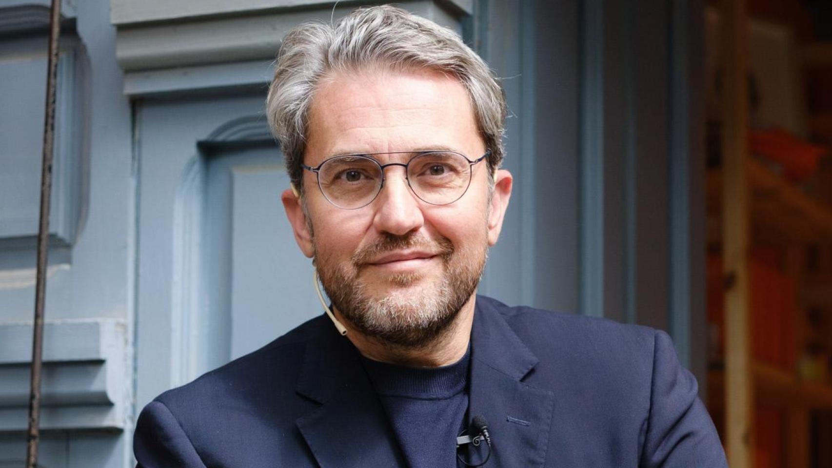 Máximo Huerta en la Cuesta de Moyano. Imagen de 2023.