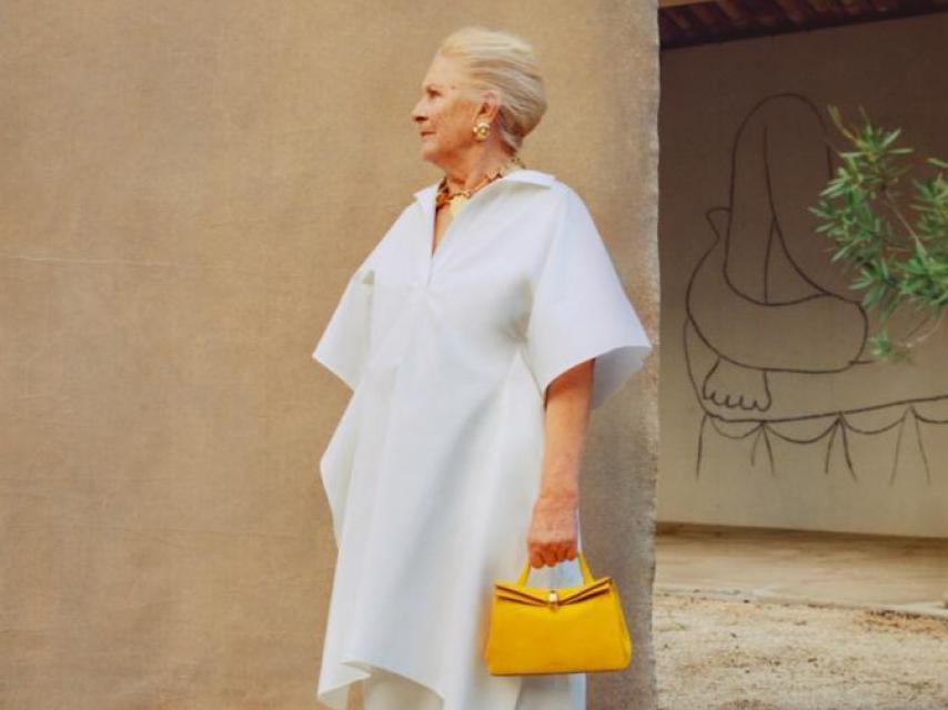 Liline Jacquemus, como imagen de la firma.