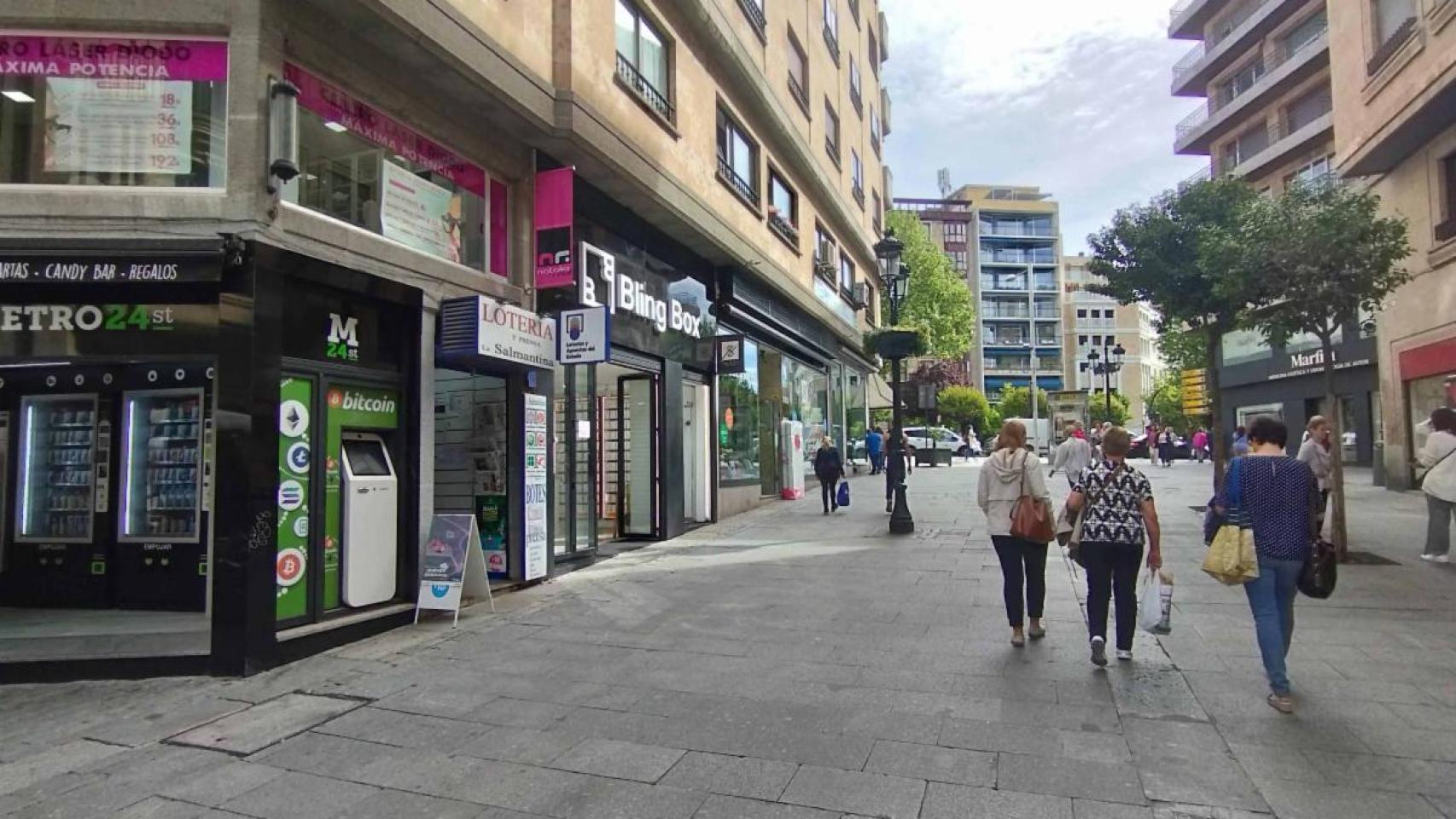 Administración que ha dado el segundo premio de La Bonoloto en Salamanca.