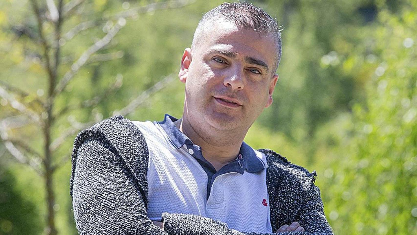 Giovanni Peláez Sáez (43) es el concejal de Festejos y Juventud de Aguilar de Campoo.